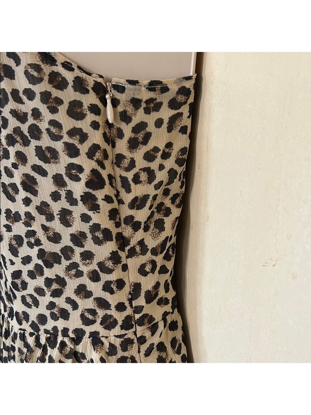 Abercrombie & Fitch Leopard Print Midi Dress size S - Picture 11 of 14